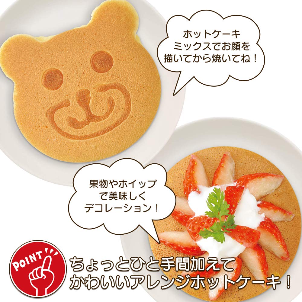 Amazon｜下村工業 やきぱー! ホットケーキ リング (クマ ・ ハート) 食